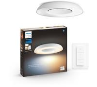 Philips Hue Still Plafonnier Led 27 W + Interrupteur Avec Variateur - Blanc/Satiné Blanc