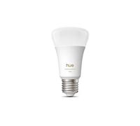 Philips Hue Ampoule connectée LED A60, White Ambiance, Ampoule E27, 8,1 W, Spectre complet 1000-2000 K, 1100 lm, Intensité variable, Compatible avec Alexa, Google et Apple Home, pack de 1