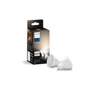 Ampoule LED connectée PHILIPS Hue White 5.5W GU10 X2