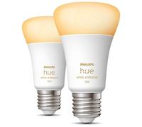 Philips Hue White Ambiance A60 - Ampoule Connectée E27 - 1100 (Pack De 2) Blanc