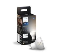 Philips Ampoule LED Hue White Ambiance GU10 400 lm Bluetooth Alexa Google Assistant Apple HomeKit