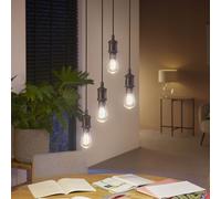 White Ambiance, ampoule LED connectée E27 Filament ST64, compatible Bluetooth, fonctionne avec Alexa, Google et Homekit