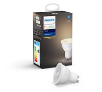 Philips Hue White Ampoule connectée GU10, blanc — lumière blanche douce, Bluetooth, contrôle vocal