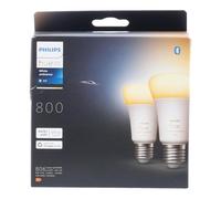 Ampoule connectée PHILIPS HUE White Ambiance E27 x2