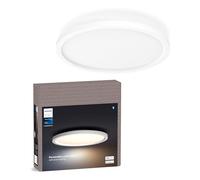 Philips Hue White Ambiance AURELLE Panneau LED Ø 39.5 cm 28W - Blanc (télécommande incluse), fonctionne avec Alexa, Google Assistant et Apple Homekit, nouvelle génération
