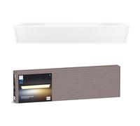 Philips Hue White Ambiance AURELLE Panneau LED 120X30 cm, 3750 lumen - Blanc (Télécommande incluse), fonctionne avec Alexa, Google Assistant et Apple Homekit