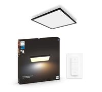 Philips Hue White Ambiance AURELLE Panneau LED 60X60 cm, 39W - Noir (Télécommande incluse), fonctionne avec Alexa, Google Assistant et Apple Homekit, ancienne génération