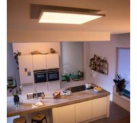 Philips Hue White Ambiance AURELLE Panneau LED 60X60 cm, 28W - Blanc (Télécommande incluse), fonctionne avec Alexa, Google Assistant et Apple Homekit, nouvelle génération
