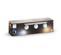 Philips Hue White Ambiance BUCKRAM Spot barre tube 3x5.5W - Blanc (télécommande incluse), compatible Bluetooth G