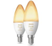 Philips Hue White Ambiance Flamme - Ampoule Connectée E14 - (Pack De 2) Blanc