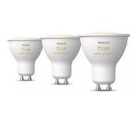 Philips Hue Ampoule LED White Ambiance GU10 400 lm Pack de 3 Bluetooth Alexa Google Assistant