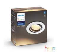 Philips Hue White Ambiance Milliskin Spot encastré, extension GU10 rond, 8720169319875,