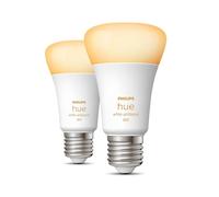 Philips Hue White Ambiance, ampoules LED Connectées E27, équivalent 60W, 800 lumen, Compatible Bluetooth, pack de 2, fonctionne avec Alexa, Google Assistant et Apple Homekit, ancienne génération