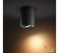 Philips Hue White Ambiance Pillar Projecteur GU10 à 1 source lumineuse, 8720169320239,