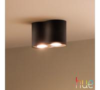 Philips Hue White Ambiance Pillar Projecteur, GU10, 8720169320116,