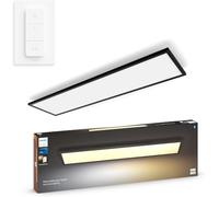 Philips Hue White Ambiance, plafonnier LED connecté Aurelle, compatible Bluetooth, 39W, fonctionne avec Alexa, Google Assistant et Apple Homekit