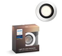 Philips Hue White Ambiance Spot À Encastrer Milliskin aluminium