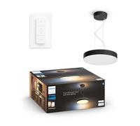 Philips Hue White Ambiance, Suspension Enrave Noire, compatible Bluetooth, fonctionne avec Alexa, Google Assistant et Apple Homekit