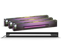 Philips Hue White and Color Amarant, projecteur mural connecté extérieur noir, lot de 3, fonctionne avec Alexa, Google Assistant et Apple Homekit