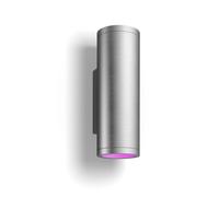 Philips Applique murale LED d’extérieur Hue Appear White and Color Ambiance connectée Pack de 2 noir