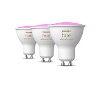 Philips Ampoule LED connectée Hue White and Color Ambiance GU10 350 lm Pack de 3