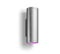 Philips Hue White and Color Ambiance Appear Applique murale LED d’extérieur connectée Pack de 2, Compatible avec Alexa, Google Assistant et Apple HomeKit, noir