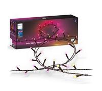 Philips Hue White and Color ambiance, Guirlande Lumineuse festive, 500LEDs, 40 mètres, fonctionne avec Alexa, Google Home et Apple Homekit