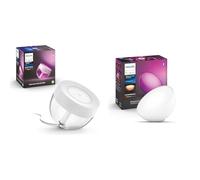 Philips Hue White And Color Ambiance, Iris compatible Bluetooth, Blanc, 8.2W, fonctionne avec Alexa & Go Lampe portable connectée White and Color Compatible Bluetooth, fonctionne avec Alexa