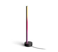 Philips Hue White and Color Ambiance, Lampe à poser Gradient Signe Noir, Lampe LED avec Bluetooth, Luminaire compatible avec Alexa, Google Assistant et Apple Homekit