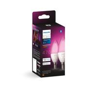 Philips Hue White and Color Ambiance LED E14, 5,3 watts, pack double, 8719514356719,