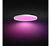 Philips Hue White and Color Ambiance, plafonnier LED connecté Surimu Rond, compatible Bluetooth, 40W, fonctionne avec Alexa, Google Assistant et Apple Homekit