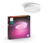 Philips Hue White and Color Ambiance, Plafonnier Xamento Medium, Blanc, compatible Bluetooth, fonctionne avec Alexa, Google Assistant et Apple Homekit