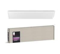 Philips Hue White and Colour Ambiance Planneau LED Connecté Rectangulaire, 120 x 30 cm, compatible Bluetooth, Blanc, fonctionne avec Alexa, Google Assistant et Apple Homekit, nouvelle génération