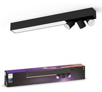 White and Color Ambiance Centris 3 Spots - Noir, compatible Bluetooth