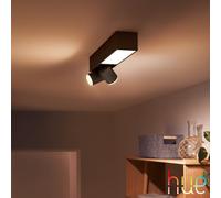 Philips Hue White & Color Ambiance Centris Projecteur GU10 et LED à 3 sources lumineuses, 8720169318311,