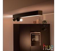Philips Hue White & Color Ambiance Centris Projecteur GU10 et LED à 4 sources lumineuses, 8720169318434,