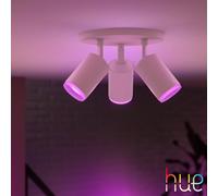 Philips Hue White & Color Ambiance Fugato Projecteur GU10 à 3 sources lumineuses, 8720169319516,