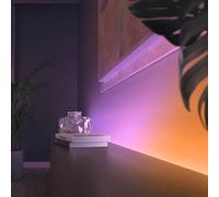 Philips Hue White and Color lightstrip extension 1 mètre, compatible Bluetooth, fonctionne avec Alexa, Google Assistant et Apple Homekit