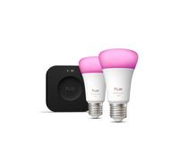 Philips Ampoules intelligentes Hue WCA E27 9 W Lot de 2 (Bridge Pro v3 inclus)
