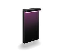 Philips Hue White & Color Ambiance, lampadaire extérieur NYRO noir, 1x13.5W 24V, fonctionne avec Alexa, Google Assistant et Apple Homekit