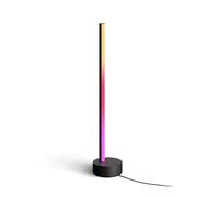 Philips Hue White &Color Ambiance, Lampe à Poser Gradient Signe, Noir | Lampe LED à poser connectée, Hauteur 140.5cm, Lumière d'ambiance, Dégradé de couleurs, Bluetooth, Contrôle vocal & via App