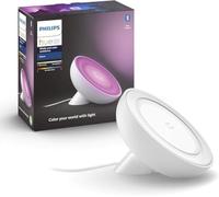 Philips Hue White & Color Ambiance, Lampe Connectée à Poser Bloom, Blanc | Lampe décorative 4è génération, Lumière d'ambiance RGBW, 500lm, Contrôle Vocal et via App Hue, Alexa, Google & Apple HomeKit