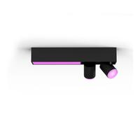 Philips Hue white & Color ambiance Plafonnier Centris 2 spots Noir