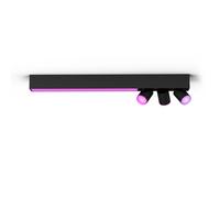 Philips Hue white & Color ambiance Plafonnier Centris 3 spots Noir