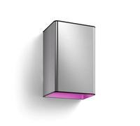 Philips Hue White & Color ambiance RESONATE, Applique extérieure en inox, fonctionne avec Alexa, Google Assistant et Apple Homekit