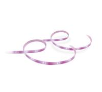 Philips Hue White & Color Ambiance, ruban LED couleur intérieur, 2m et 1m d'extension, V4, base, extensible, compatible Bluetooth, fonctionne avec Alexa, Google Assistant et Apple Homekit