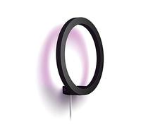 Philips Hue White & Color Ambiance SANA Applique 20W - Bluetooth - Noir, fonctionne avec Alexa, Google Assistant et Apple Homekit