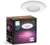 Philips Hue Spot encastré WCA Slim 8.3 90 mm – couleur, Bluetooth, commande vocale – blanc