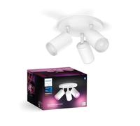 Philips Hue White & Color Ambiance, Spot Fugato +Ampoule, Kit de 3, Blanc