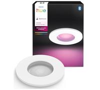 Philips Hue White & Color Ambiance Xamento spots encastrés 1 pack, lampes de salle de bain à intensité variable, contrôle intelligent de la lumière via la voix et l'application.